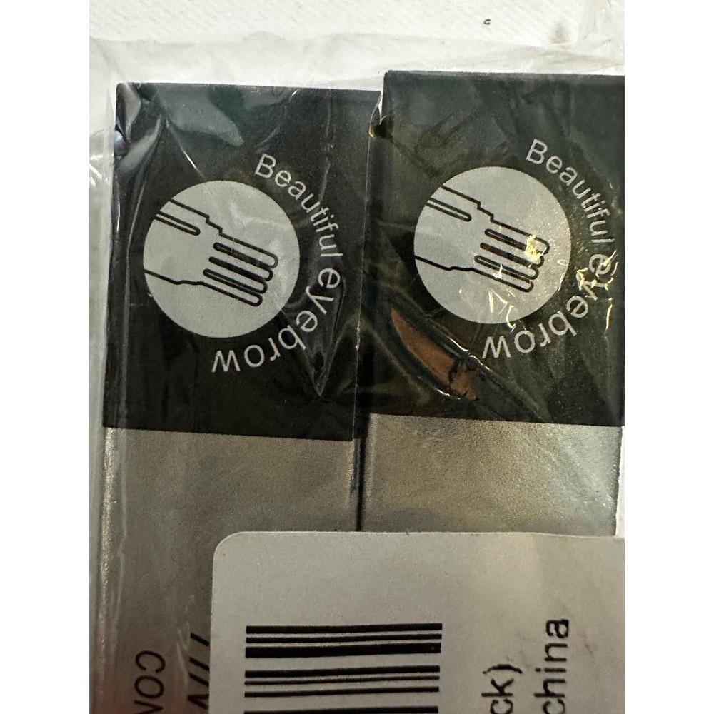 Mendsman Magic Eyebrow‎ Contouring Kit 2pcs Black Waterproof Makeup